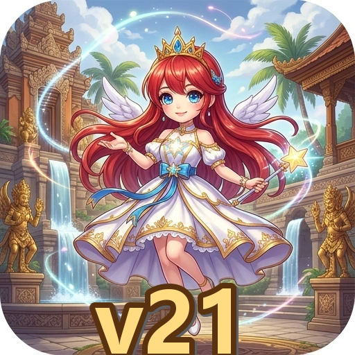 Ikon v21 untuk langkah pasang APK